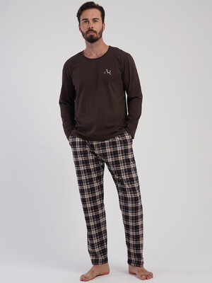 Купить Хлопковый домашний комплект с длинным рукавом VIENETTA MAN 5031143051 в Украина в Lingerie.ua - Одяг для дому та відпочинку, Фото 5