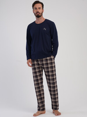 Купить Хлопковый домашний комплект с длинным рукавом VIENETTA MAN 5031143051 в Украина в Lingerie.ua - Одяг для дому та відпочинку, Фото 4