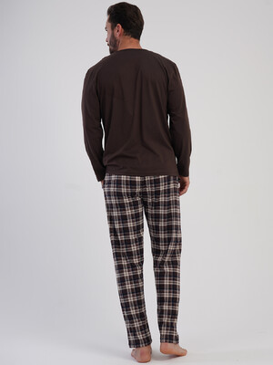 Купить Хлопковый домашний комплект с длинным рукавом VIENETTA MAN 5031143051 в Украина в Lingerie.ua - Одяг для дому та відпочинку, Фото 3