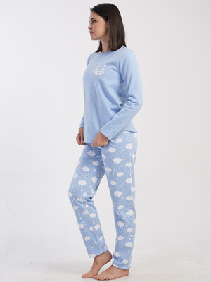 Купить Байковый домашний комплект с длинным рукавом VIENETTA 5030881071 в Украина в Lingerie.ua - Одяг для дому та відпочинку, Фото 6