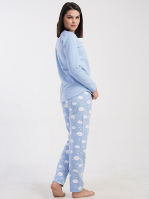 Купить Байковый домашний комплект с длинным рукавом VIENETTA 5030881071 в Украина в Lingerie.ua - Одяг для дому та відпочинку, Фото 7