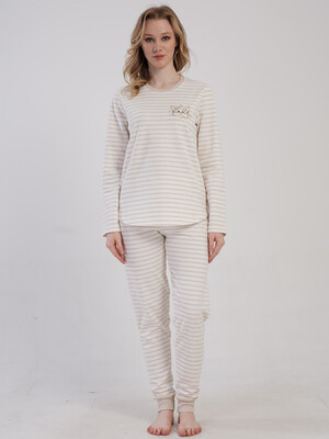 Купить Фланелевый домашний костюм с длинным рукавом VIENETTA 5040510000 в Украина в Lingerie.ua - Одяг для дому та відпочинку, Видео