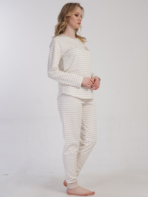 Купить Фланелевый домашний костюм с длинным рукавом VIENETTA 5040510000 в Украина в Lingerie.ua - Одяг для дому та відпочинку, Фото 2