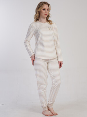 Купить Фланелевый домашний костюм с длинным рукавом VIENETTA 5040510000 в Украина в Lingerie.ua - Одяг для дому та відпочинку, Фото 6