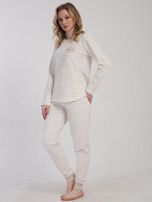 Купить Фланелевый домашний костюм с длинным рукавом VIENETTA 5040510000 в Украина в Lingerie.ua - Одяг для дому та відпочинку, Фото 7