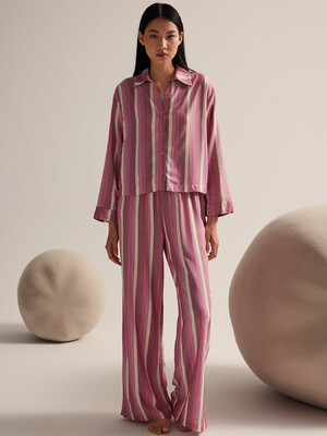 Купить Штапельная классическая пижама с брюками HAYS 62326 в Украина в Lingerie.ua - Одяг для дому та відпочинку, Фото 1