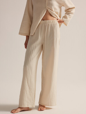 Купить Бавовняна класична піжама жіноча з довгим рукавом HAYS 62229 в Украина в Lingerie.ua - Одяг для дому та відпочинку, Фото 3