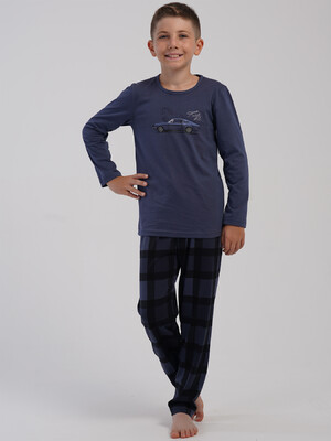 Купить Бавовняний домашній комплект для підлітків для хлопчика VIENETTA KIDS 5031840826 в Украина в Lingerie.ua - Одяг для дому та відпочинку, Фото 2