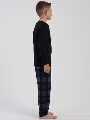 Купить Бавовняний домашній комплект для підлітків для хлопчика VIENETTA KIDS 5031840826 в Украина в Lingerie.ua - Одяг для дому та відпочинку, Фото 6