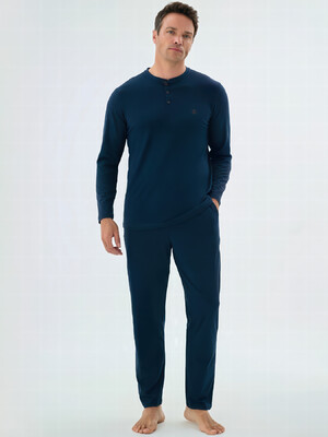 Купить Бавовняний домашній комплект з довгим рукавом SVMAN 9640 в Украина