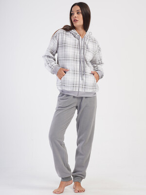 Купить Флисовый теплый костюм с капюшоном VIENETTA 4030700299 в Украина в Lingerie.ua - Одяг для дому та відпочинку, Фото 4