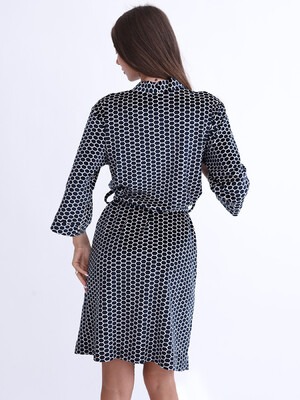 Купить Велюровий халат кімоно великого розміру LINGERIE 170746-П в Украина в Lingerie.ua - Одяг для дому та відпочинку, Фото 2