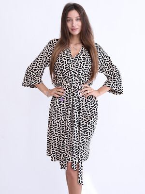 Купить Велюровий халат кімоно великого розміру LINGERIE 170746-П в Украина в Lingerie.ua - Одяг для дому та відпочинку, Фото 4