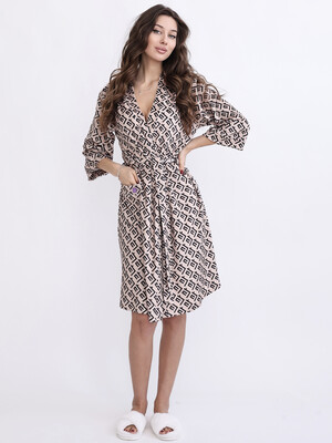 Купить Велюровый халат кимоно принт 170746-П в Украина в Lingerie.ua - Одяг для дому та відпочинку, Фото 15