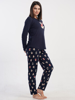 Купить Бавовняний домашній комплект з довгим рукавом VIENETTA 5030598389 в Украина в Lingerie.ua - Одяг для дому та відпочинку, Фото 3