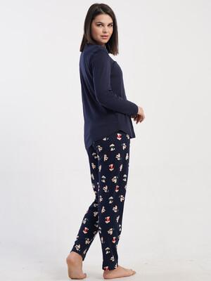 Купить Бавовняний домашній комплект з довгим рукавом VIENETTA 5030598389 в Украина в Lingerie.ua - Одяг для дому та відпочинку, Фото 6