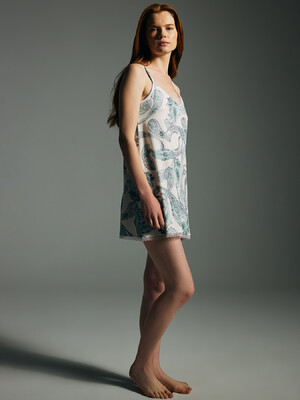 Купить Бавовняна нічна сорочка на тонких бретелях HAYS 62335 в Украина в Lingerie.ua - Одяг для дому та відпочинку, Фото 3