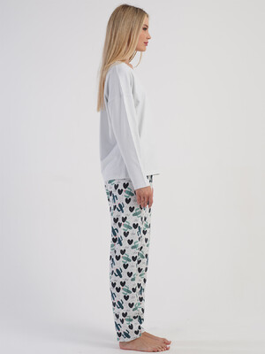 Купить Хлопковый домашний комплект с длинным рукавом VIENETTA 5033653846 в Украина в Lingerie.ua - Одяг для дому та відпочинку, Фото 6