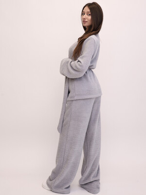 Купить Теплый шерстяной костюм из кардигана и брюк LINGERIE 170819-О в Украина в Lingerie.ua - Одяг для дому та відпочинку, Фото 2