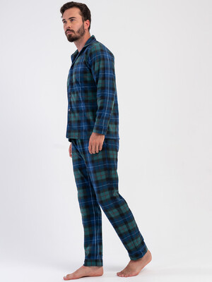 Купить Флисовая классическая пижама с длинным рукавом VIENETTA MAN 1618371134 в Украина в Lingerie.ua - Одяг для дому та відпочинку, Фото 4