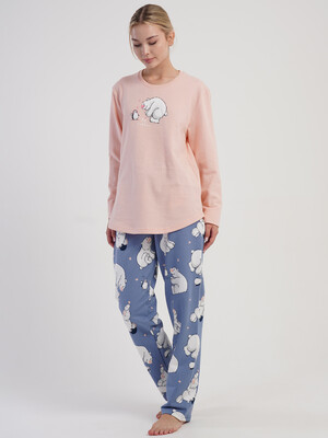 Купить Байковий домашній комплект із довгим рукавом VIENETTA 5040471122 в Украина