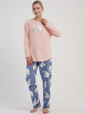 Купить Байковий домашній комплект із довгим рукавом VIENETTA 5040471122 в Украина в Lingerie.ua - Одяг для дому та відпочинку, Фото 7