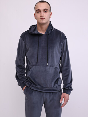 Купить Велюровий костюм з худі LNGR 170830 в Украина в Lingerie.ua - Одяг для дому та відпочинку, Фото 4