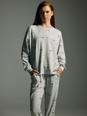 Купить Хлопковый домашний комплект с длинным рукавом HAYS 62245 в Украина в Lingerie.ua - Одяг для дому та відпочинку, Фото 4