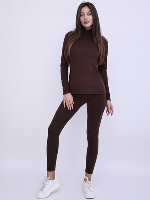 Купить Термокомплект жіночий з гольфу та леггінсів LINGERIE 170838 в Украина в Lingerie.ua - Одяг для дому та відпочинку, Фото 8