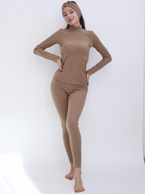 Купить Термокомплект жіночий з гольфу та леггінсів LINGERIE 170838 в Украина в Lingerie.ua - Одяг для дому та відпочинку, Фото 6