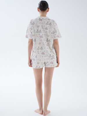 Купить Бавовняна класична піжама з шортами HAYS 70126 в Украина в Lingerie.ua - Одяг для дому та відпочинку, Фото 5