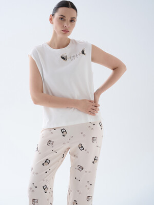 Купить Літній домашній костюм з майки та капрі HAYS 70167 в Украина в Lingerie.ua - Одяг для дому та відпочинку, Фото 2