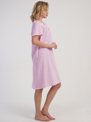 Купить Хлопковая ночная сорочка с коротким рукавом VIENETTA 1618854080 в Украина в Lingerie.ua - Одяг для дому та відпочинку, Фото 7