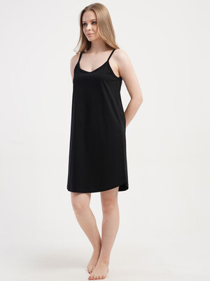 Купить Бавовняна нічна сорочка на тонких бретельках VIENETTA 5122600000 в Украина в Lingerie.ua - Одяг для дому та відпочинку, Фото 8