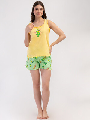 Купить Бавовняний літній комплект (майка + шорти) VIENETTA 4082866820 в Украина