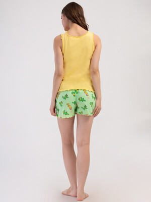 Купить Бавовняний літній комплект (майка + шорти) VIENETTA 4082866820 в Украина в Lingerie.ua - Одяг для дому та відпочинку, Фото 2