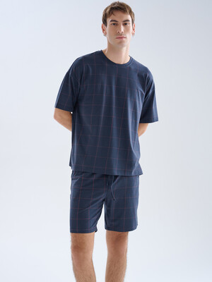 Купить Мужской домашний комплект с коротким рукавом (футболка + шоры) HAYS 70615 в Украина в Lingerie.ua - Одяг для дому та відпочинку, Фото 2