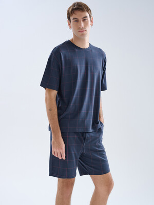 Купить Мужской домашний комплект с коротким рукавом (футболка + шоры) HAYS 70615 в Украина в Lingerie.ua - Одяг для дому та відпочинку, Фото 6