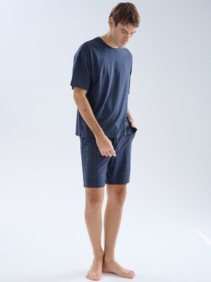 Купить Мужской домашний комплект с коротким рукавом (футболка + шоры) HAYS 70615 в Украина в Lingerie.ua - Одяг для дому та відпочинку, Фото 7