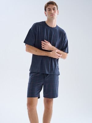 Купить Мужской домашний комплект с коротким рукавом (футболка + шоры) HAYS 70615 в Украина в Lingerie.ua - Одяг для дому та відпочинку, Фото 8