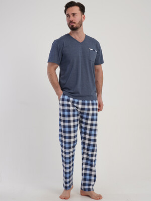 Купить Хлопковый домашний комплект большого размера (футболка + брюки) VIENETTA MAN 5120872754 в Украина в Lingerie.ua - Одяг для дому та відпочинку, Фото 4