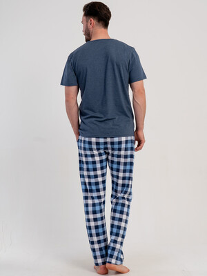 Купить Хлопковый домашний комплект большого размера (футболка + брюки) VIENETTA MAN 5120872754 в Украина в Lingerie.ua - Одяг для дому та відпочинку, Фото 6