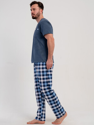 Купить Хлопковый домашний комплект большого размера (футболка + брюки) VIENETTA MAN 5120872754 в Украина в Lingerie.ua - Одяг для дому та відпочинку, Фото 8