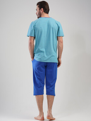 Купить Літній костюм з коротким рукавом (футболка + капрі) VIENETTA MAN 1111720000 в Украина в Lingerie.ua - Одяг для дому та відпочинку, Фото 7