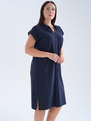 Купить Хлопковый халат на пуговицах с коротким рукавом HAYS 70293 в Украина в Lingerie.ua - Одяг для дому та відпочинку, Фото 15
