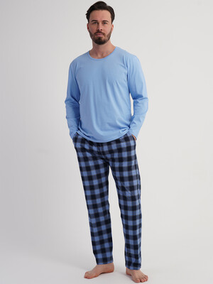 Купить Хлопковый домашний костюм (лонгслив + брюки) VIENETTA MAN 6020240350 в Украина в Lingerie.ua - Одяг для дому та відпочинку, Фото 7