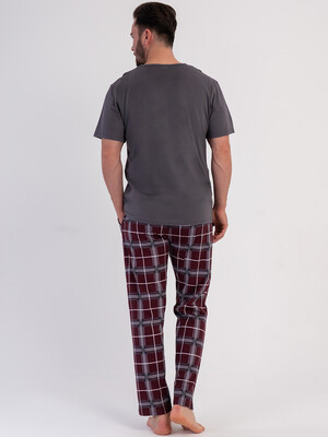 Купить Хлопковый костюм мужской (футболка + брюки) VIENETTA MAN 5120397301 в Украина в Lingerie.ua - Одяг для дому та відпочинку, Фото 2