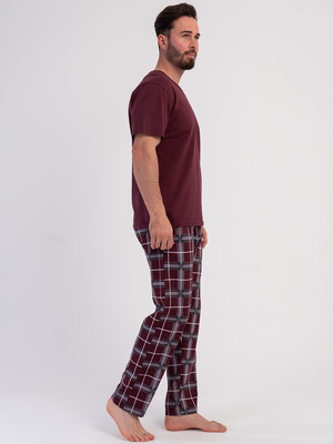 Купить Хлопковый костюм мужской (футболка + брюки) VIENETTA MAN 5120397301 в Украина в Lingerie.ua - Одяг для дому та відпочинку, Фото 3