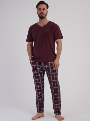 Купить Хлопковый костюм мужской (футболка + брюки) VIENETTA MAN 5120397301 в Украина в Lingerie.ua - Одяг для дому та відпочинку, Фото 6