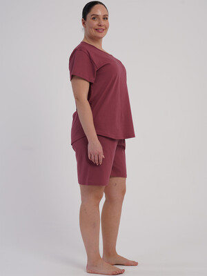 Купить Комплект женский из футболки и шорт VIENETTA 6020280000 в Украина в Lingerie.ua - Одяг для дому та відпочинку, Фото 6